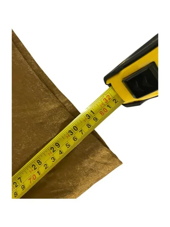 Zara Womens Satin Trousers Pants Medium Caramel Wide Leg High Waist 7965/556 NWT - Picture 12 of 13